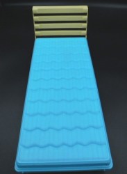 barbie blue bed good